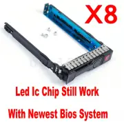 8PCS for HP DL380e G8 651687-001 2.5" SFF SAS SATA HDD Tray Caddy 651699-001