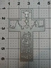 Universal Thin Metal Die Cut Tool Chrismas bookmark Cross Nativity Jesus Born
