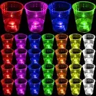 40 Pcs Glow In The Dark Party Cups for Indoor Outdoor Party Game Holidays