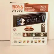 BOSS 560BRBG CAR MP3-COMPATABLE, CD AM-FM RECEIVER. MULTI-COLOR OPTION. NEW.
