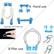 Dental Spring Clip Ring Matrix Sectional Contoured Matrice Wedges Clamp A/B Type