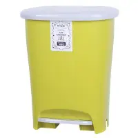 在飛比找Yahoo!奇摩拍賣優惠-和菓子18L踏式垃圾桶-大-綠色