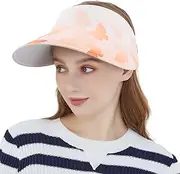 [Surkat] Plastics Butterlfy Sun Visors UV Protection Hat Cap Headwear Sunhat for Golf Tennis Beach Cycle