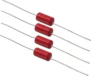 MotiveTech Pack of 4 Capacitors for Electric Guitar, Polyester Film Capacitors for Guitar Parts, 473J