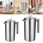 French Coffee Maker No Coffee Ground Heat Resistant Coffee Plunger Espresso