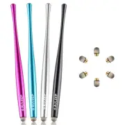 Capacitive Stylus Pens for Touch Screen with 4 Pack 6 Nanofiber Tips Compatib...