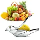Silver Manual Juicer Stainless Steel Lemon Juicer Kitchen Gadgets