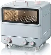 UOOD 20L Toaster Oven Tabletop Cooking Baking Portable Oven 1200w 60 min Timer 100-250°. Multifunctional Steaming and Baking Machine Automatic Steam Baking Cake