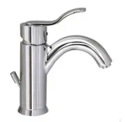 Whitehaus 3-04012 Galleryhaus 1.2 GPM 1 Hole Bathroom Faucet - Chrome