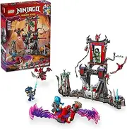 LEGO NINJAGO Dragonian Storm Village Ninja Toy for 7+ Year Old Boys & Girls, Dragons Rising Building Construction Setwith Spinner, 6 Minifigures & Interactive Features, Creative Kids Toys 71841