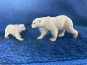 POLAR BEAR & CUB by Safari Ltd/ toy/bears/273329/273429/NEW with tags