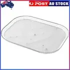 Household Storage Tray Non-Skid Condiment Organizer Rectangular for Refrigerator