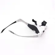 Head Magnifying Glass with 4 LED Light Wearable Magnifier for Reading Repair AU