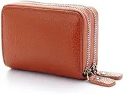 [HSHTTKL] Minimalist Card Holder Small Wallet Card Slots Classic Design Compact Size Mini Coin Purses Cute Ladies Wallets Portable Zipper Pocket Coin Pocket