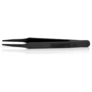 KNIPEX 92 09 01 ESD Plastic Gripping Tweezers, Blunt 115 mm