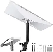 Sactulaz 15" Antenna J-Pipe Mount for Starlink Gen3 Pole Mount,Starlink Long Wall Mount,Starlink Gen3/V3 Pipe Mount,Starlink Roof Mount Pipe Adapter Mounting Kits (15" J Pipe Mount)