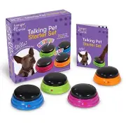 Hunger for Words Talking Buttons Starter Set - Recordable Buttons to Teach Yo...