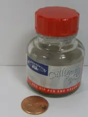 Windsor & Newton Calligraphy Ink 1oz. Silver 1110617