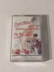Final Notice, Alphonse Mouzon As You Wish Cassette 1990 Jazzline New Sealed Jazz