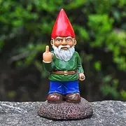 Garden Gnome Statue OrnamentThe Go Away Gnomes Funny Garden Lawn Ornaments Indoor Or Outdoor Decoration
