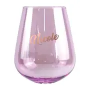 2pc Nicole Stemless 13cm/600ml Wine Glass Cocktail Party Drinking Tumbler Set