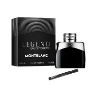 在飛比找Yahoo奇摩購物中心優惠-MONT BLANC 傳奇經典男性淡香水30ml(贈萬寶龍品