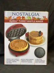 Nostalgia MyMini Turkey Waffle Maker