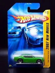 2007 Hot Wheels DODGE CHALLENGER CONCEPT #1 ☆ green; 5sp ☆ New Models