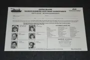 1983 THE LOVE BOAT BASKIN-ROBBINS GAMESTAKES ENTRY BLANK FORM PRINCESS CRUISES