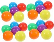 60pcs Round Plastic Vending Capsules Versatile Storage for Gumballs Toys Party Favors Resistance
