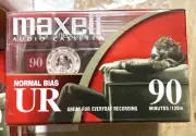 Maxwell 90 Minute Cassette Tape Normal Bias 4 Pack New