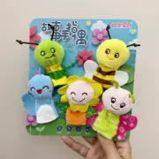 Educational Animal Finger Puppets for Kids - Plush Storytelling Aids