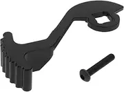 RC Transmitter One-Handed Control Adapter Steering Wheel Upgrade Part Compatible with Flysky NB4 Noble Lite NB4 PRO Controllers