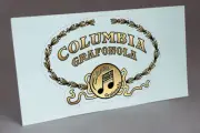 PRECUT SMALLER COLUMBIA GRAFONOLA PHONOGRAPH WATER SLIDE DECAL