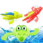 TW-CREATIVE BABY KID BATH TIME WIND-UP DIVER 游泳鱷魚發條玩具