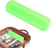 Toothbrush Travel Case | Portable Toothpaste Brush Container | Leakproof Hygienic Toothbrush Holder for Travel Camping RV Road Trip Sink Vanity
