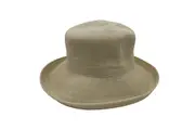 Jacaru 1506 Foldable Crushable Bucket Hat - Large Brim - One Size - Sand