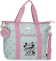 Disney Joumma Kisses M&M Laptop Bag, Blue, 45.5 x 32 x 16.5 cm, Polyester, Blue, Laptop Bag, blue, laptop bag
