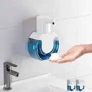 Automatic soap Dispenser touchless 15oz/420ml Kitchen Dish Automatic Liquid Soap Dispenser 4 Adjustable Soap Dispensing Levels Wall Mount, Liquid Hand Soap Dispenser (Foam-2pack)