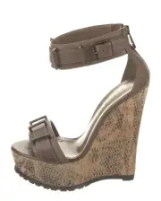 NIB Belstaff Platform Wedge Heels Size 6.5
