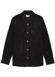 Agolde Odele Corduroy Shirt - Dark Grey - S (UK8-10 / S) S (UK8-10 / S)