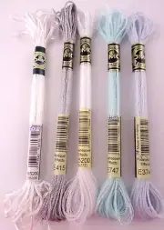 DMC Pearlescent, Satin & Antique Floss/Thread Skeins