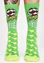 [Cool Socks] Sour Cream & Onion Pringles Socks