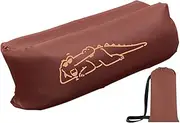 Air Lounger Inflatable - Portable Water Proof Couch - Camping Lounge Chair Easy to Set Up for Hiking, Picnics, Outdoor, Music Festivals & Backyard