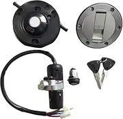 Ignition Key Switches for FB for Mondial HPS 125 Ignition Switch Lock Fuel Gas Tank Lock Set Motorcycle Accessories Ignition Barrel Key Switch