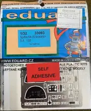 Eduard Spitfire Mk.XVIe Interior S.A. 33093 Photo-Etch 1/32 For Tamiya Model Kit