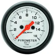 Autometer Phantom Pyrometer Kit Electric - 1600 F, 2 1/16 Inch, Full Sweep, AU5744
