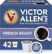 French Roast for K-Cup® Keurig 2.0® Brewers, 42 Count, Victor Allen’s Coffee® Medium Roast Single Serve Coffee Pods