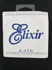 Elixir 13232 Single Guitar String Electric Wound PolyWeb Coated .032" A - 5th