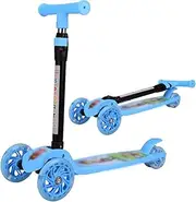 Scooter Great for Kids & Toddlers Girls or Boys – Adjustable Height w/Extra-Wide Deck PU Flashing Wheels for Children from 2 to 14 Year-Old